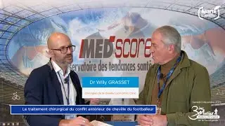 Aparté scientific' - Le traitement chirurgical du conflit antérieur du footballeur - Dr GRASSET
