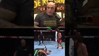 😱Joe Rogan Misses Epic Double Backfist KO🥊
