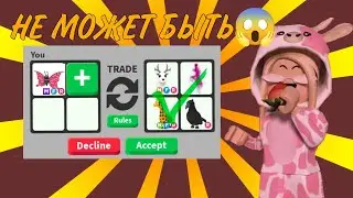 ТРЕЙДЫ НА МФР БАБОЧКУ | ADOPT ME ROBLOX