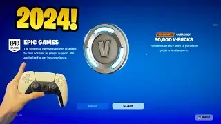HOW TO GET FREE V-BUCKS IN FORTNITE 2024!