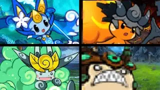 Pixies. Master of the 4 elements