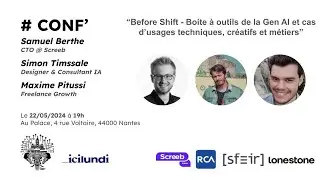 Boite à outil de la Gen AI et cas d'usages techniques, créatifs et métiers - Gen AI Nantes#3