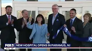 The Valley Hospital Ribbon Cutting - FOX 5 New York