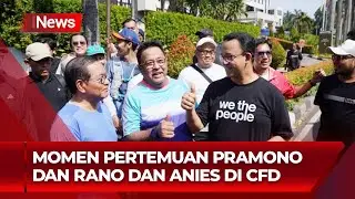 Momen Anies Bertemu Pramono-Rano usai Berolahraga di CFD Jakarta - iNews Room 01/09