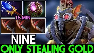 NINE [Bounty Hunter] Most Annoying Hero Mid Only Stealing Gold Dota 2