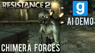 AI DEMO - Chimera from Resistance 2 Recreated In Garry's Mod!