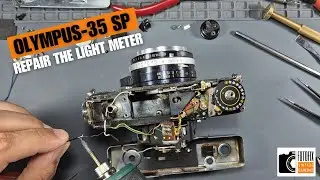 Olympus 35 SP - Auto Mode not Working - Repair the Light Meter