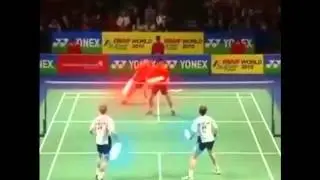 WOW!!! Playing Badminton STARWARS Version??