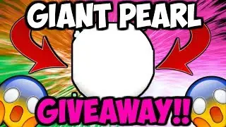 GIANT PEARL GIVEAWAY!! SECRET PET FOR FREE!! (Bubble Gum Simulator Roblox)