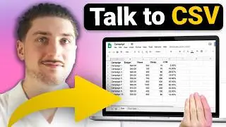 How to Talk to CSV Files with AI (Very Easy)