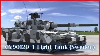 CV90120-T Light Tank (Sweden)