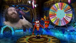 Crash 2 100% But every 10 deaths I spin the wheel...