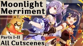 Moonlight Merriment | Genshin Impact | Moonchase Festival Event Quest Cutscenes (EN/Lumine)