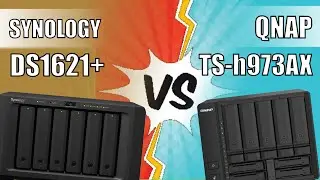 Synology DS1621+ vs QNAP TS-h973AX NAS Comparison