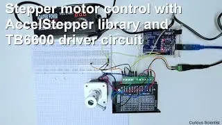 Arduino with TB6600 using AccelStepper library
