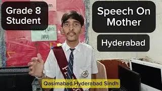 Inspiring Speech On Mother - Qasimabad Hyderabad Sindh - #motivational