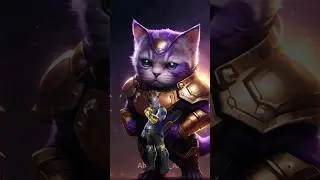 😍 Marvel Cat Sings Simpapa polyubila #shorts #marvel