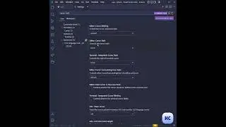 Change vscode cursor style 