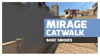 Mirage CATWALK Smoke - Basic Smokes CS:GO (Active ✔️)
