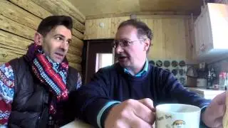 Илья Верин за кадром съемки в программе Фазенда Первый канал