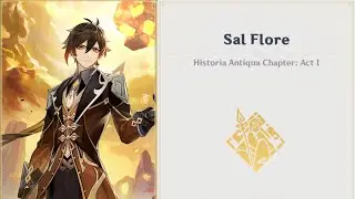 Sal Flore | Genshin Impact | Zhongli Story Quest: Act I Cutscenes (EN/Lumine)