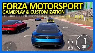Forza Motorsport : Gameplay, Customization & Career Mode!!