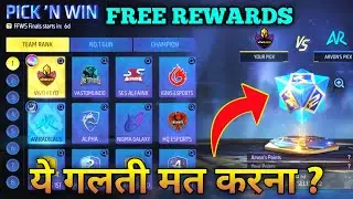 PICK'N WIN EVENT FREE FIRE | HOW TO COMPLETE FFWS PICK'N WIN EVENT FREE FIRE