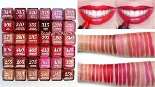 COVERGIRL Colorlicious Lipstick Collection + Lip Swatches