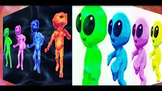 Dame tu Cosita VS Me Kemaste vs Alien Green Color dance challenge