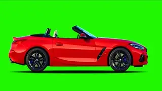 New Bmw car Green Screen | Green Screen Car Effects | Car Driving Animated | Car Moving green screen