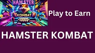 Play to Earn Crypto Game| Hamster Kombat Basic- How to get started and gain more coin