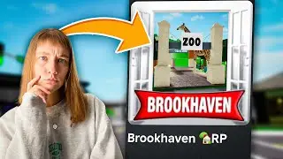 Новый ЗООПАРК в Брукхейвен РП Роблокс! Смешные истории в Brookhaven RP Roblox