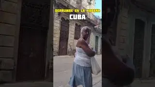 Los derrumbes en La Habana, son el día a día de pobladores que tienen su vida en peligro ☢️