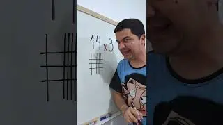 Multiplicação INCRÍVEL do Mr Bean da Matemática #shorts