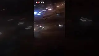 Минск. Погоня на проспекте Дзержинского.