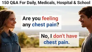 English Speaking Practice For Beginners | Medical And Hospital | English Conversation Practice