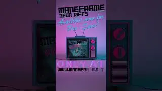 New Album! Available for pre-save at www.maneframe.net#synthwave #rock #retro #instrumental