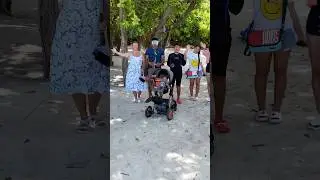 Вид с дрона, Мальдивы