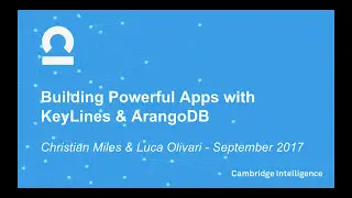 Visualize ArangoDB with the KeyLines graph visualization SDK