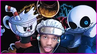 IT'S FINALY HERE | Friday Night Funkin' VS Indie Cross V1 FULL WEEK (Cuphead Sans Bendy) (FNF Mod)