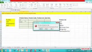 Use Data Validation In Microsoft Excel.