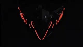 Cyberpunk Neon Mask