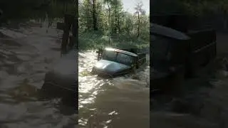 SnowRunner. Утопил Урал 375Д в болоте а он едет. Поддержать автора 5336 6903 0900 2980.