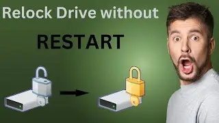 Relocking a Drive on Windows 11 without Restarting Your Computer