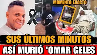 Filtran imágenes de Omar Geles en las últimas Omar Geles Asi lo DESPIDEN tras su MUERTE murio Omar