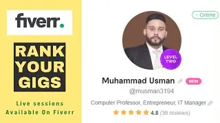 How to Rank Your Fiverr Gig on First Page | how to make money on fiverr | fiverr tutorial