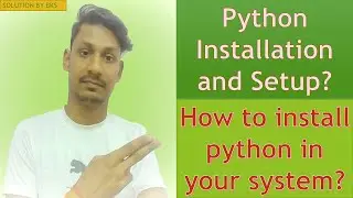 Python Installation And Setup, #python , #pythonprogramming #pythoncode