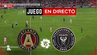 PIERDE EL INTER MIAMI 2T 🔴 Atlanta United 5-2 Inter Miami  👉 EN VIVO 🏆 MLS 🎤 Narración en ESPAÑOL