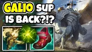 Can a Challenger support bring back GALIO | Galio support | 13.21 League of Legends