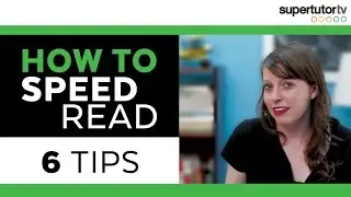 How to Speed Read